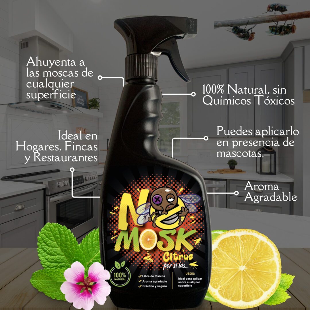 NoMosk Citrus Repelente para Moscas