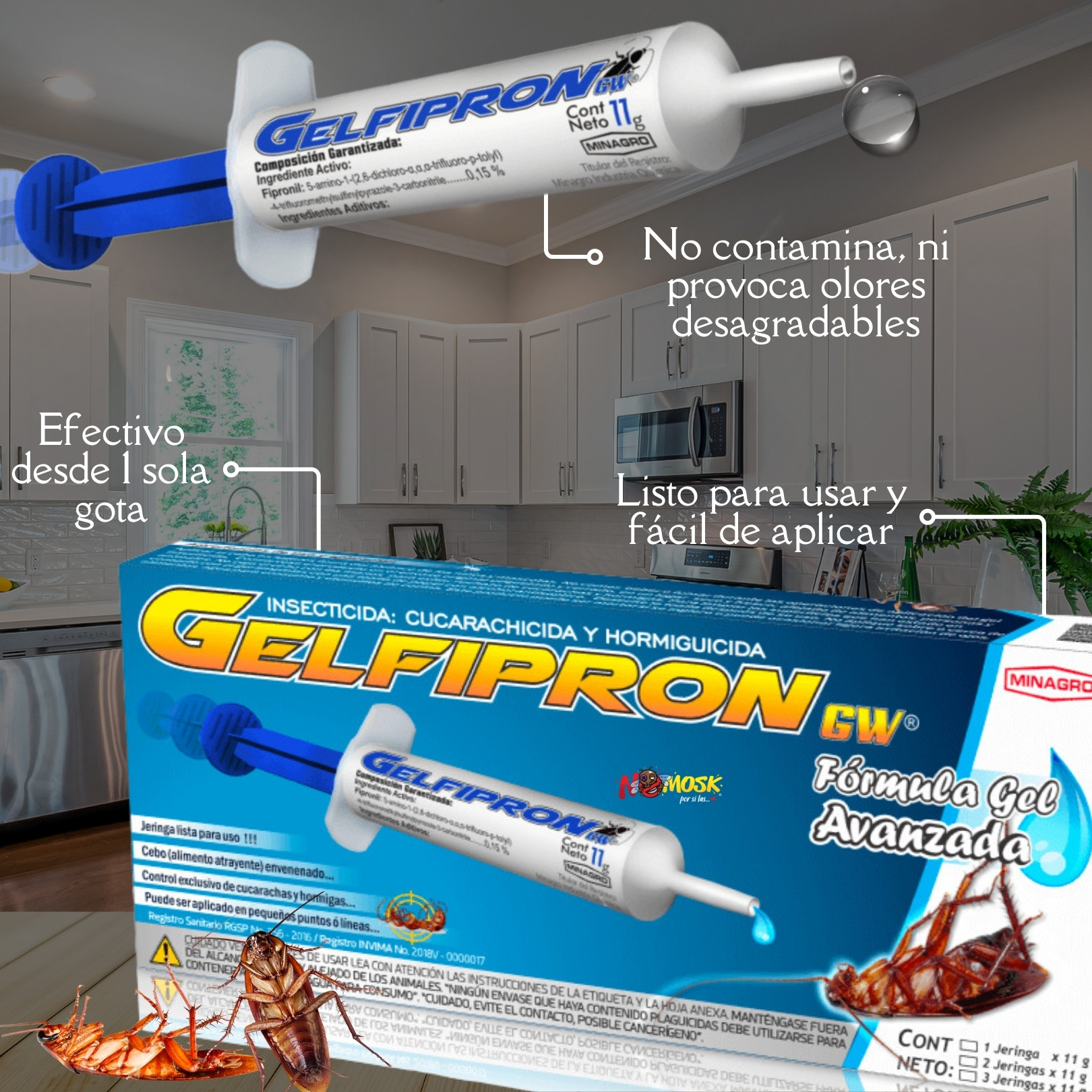 Gelfipron Cucarachas