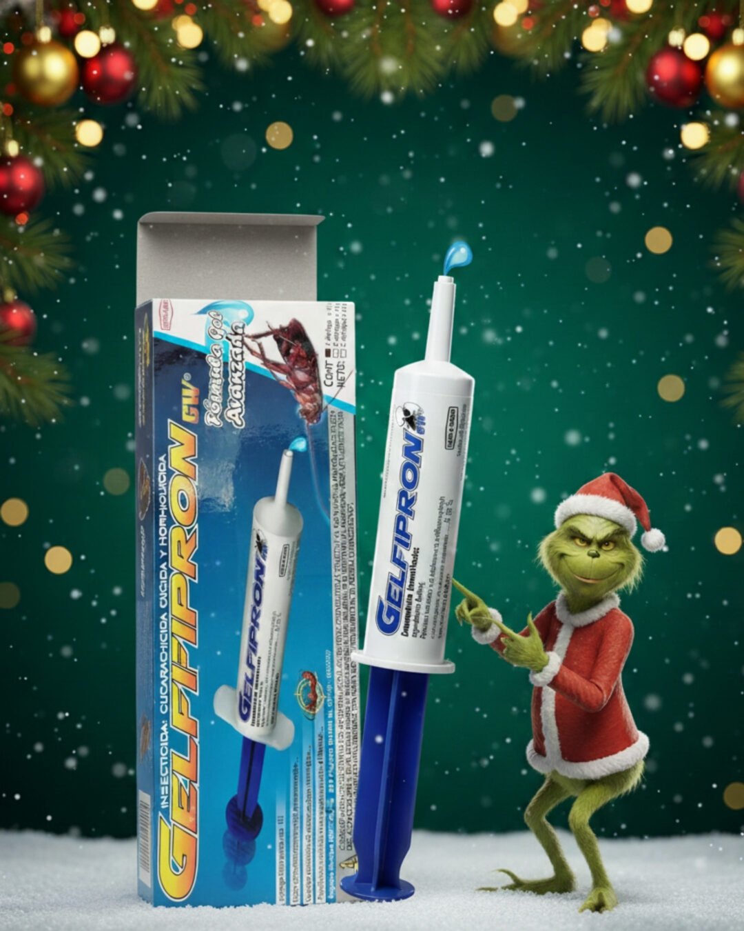 Gelfipron 11 gr Cebo Atrayente Cucarachicida y Hormiguicida