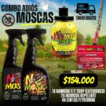 Combo Adiós Moscas Reutilizable + Envío Gratis