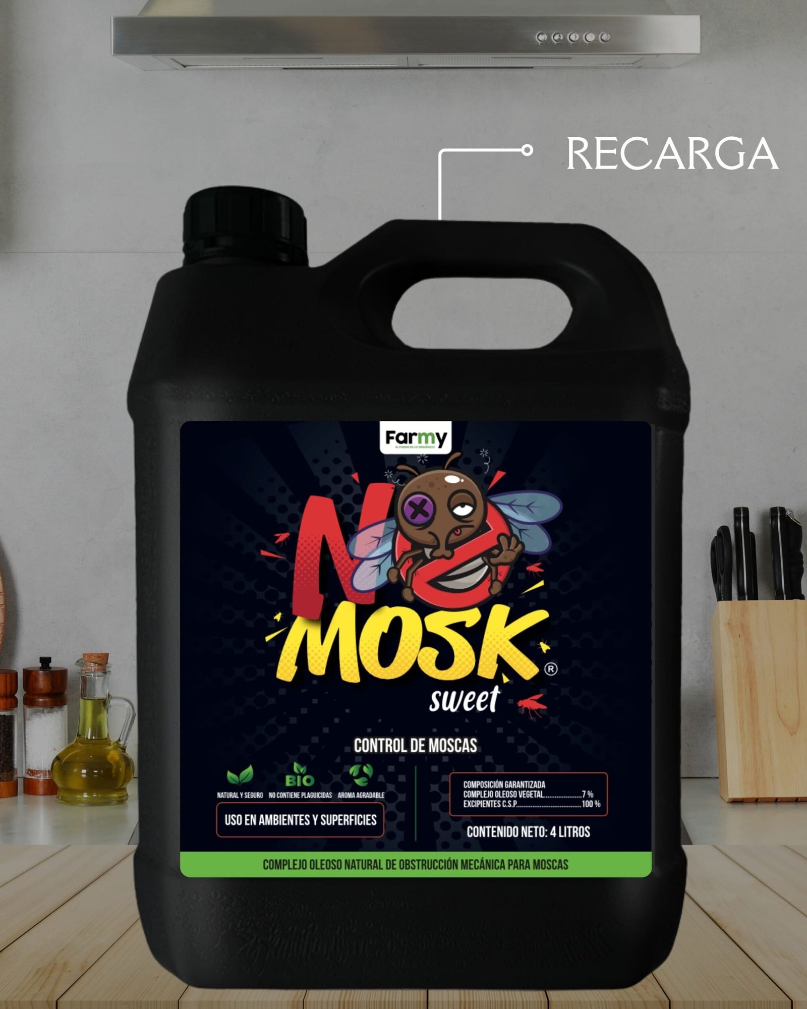 NoMosk Repelente 4 Litros