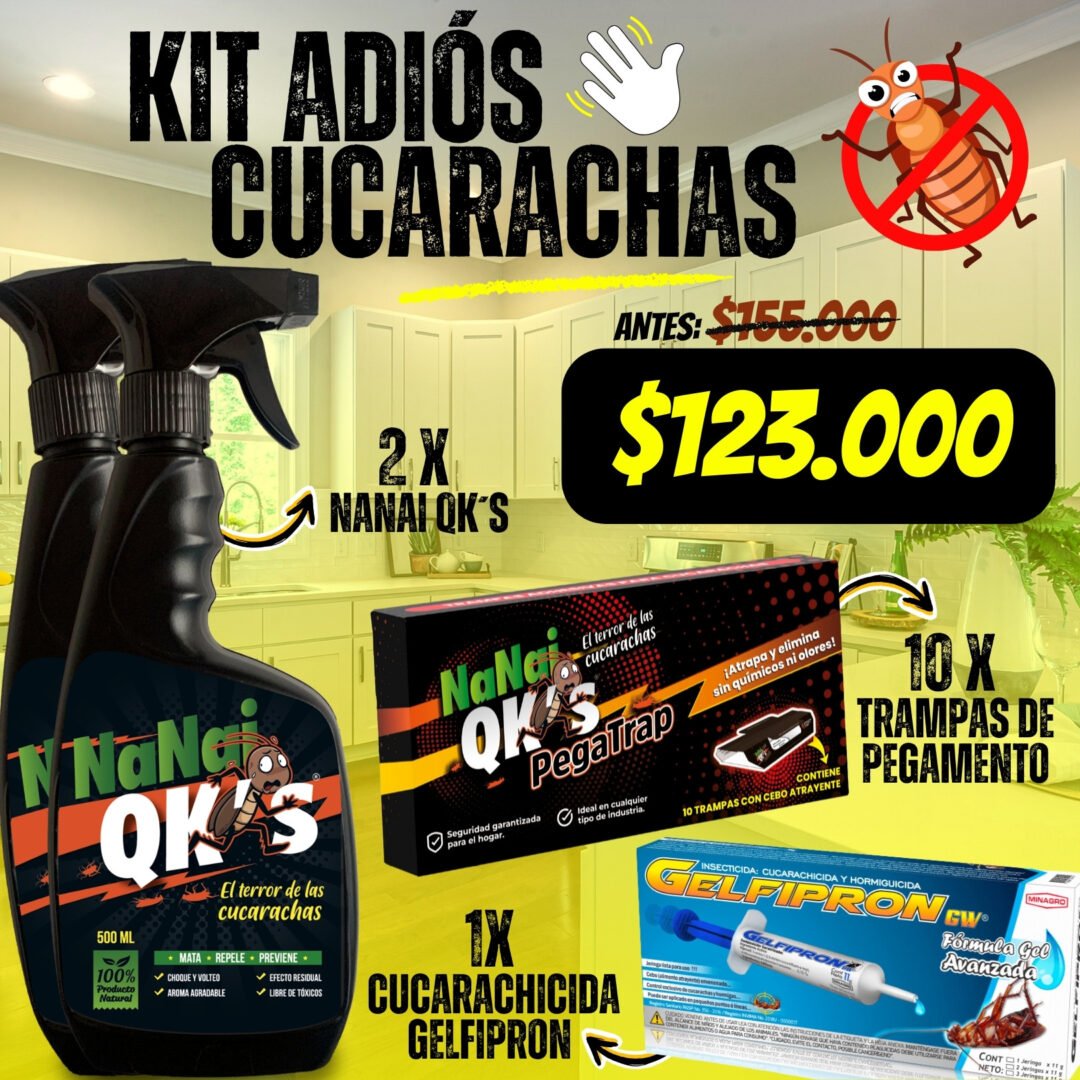 Kit Adiós Cucarachas