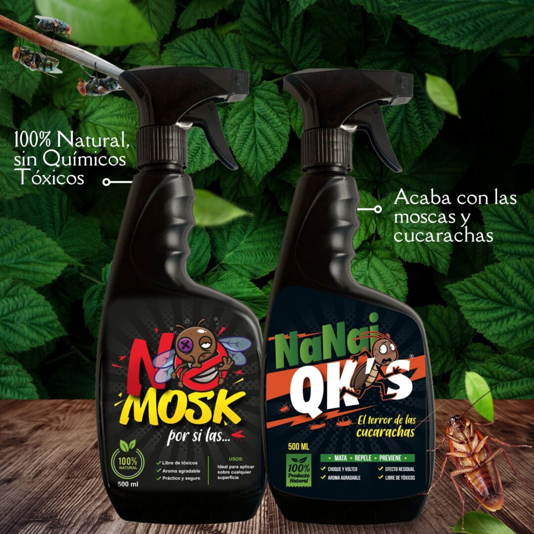 Kit Inicial Moscas y Cucarachas 500ml