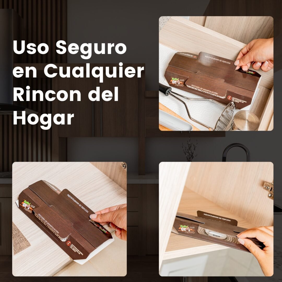 asos simples para usar correctamente la trampa NaNai QK’s PegaTrap en el hogar