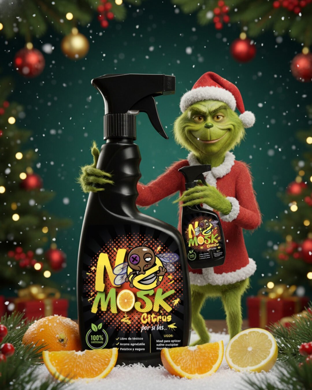 NoMosk® Citrus | Repelente 100% Natural para Moscas