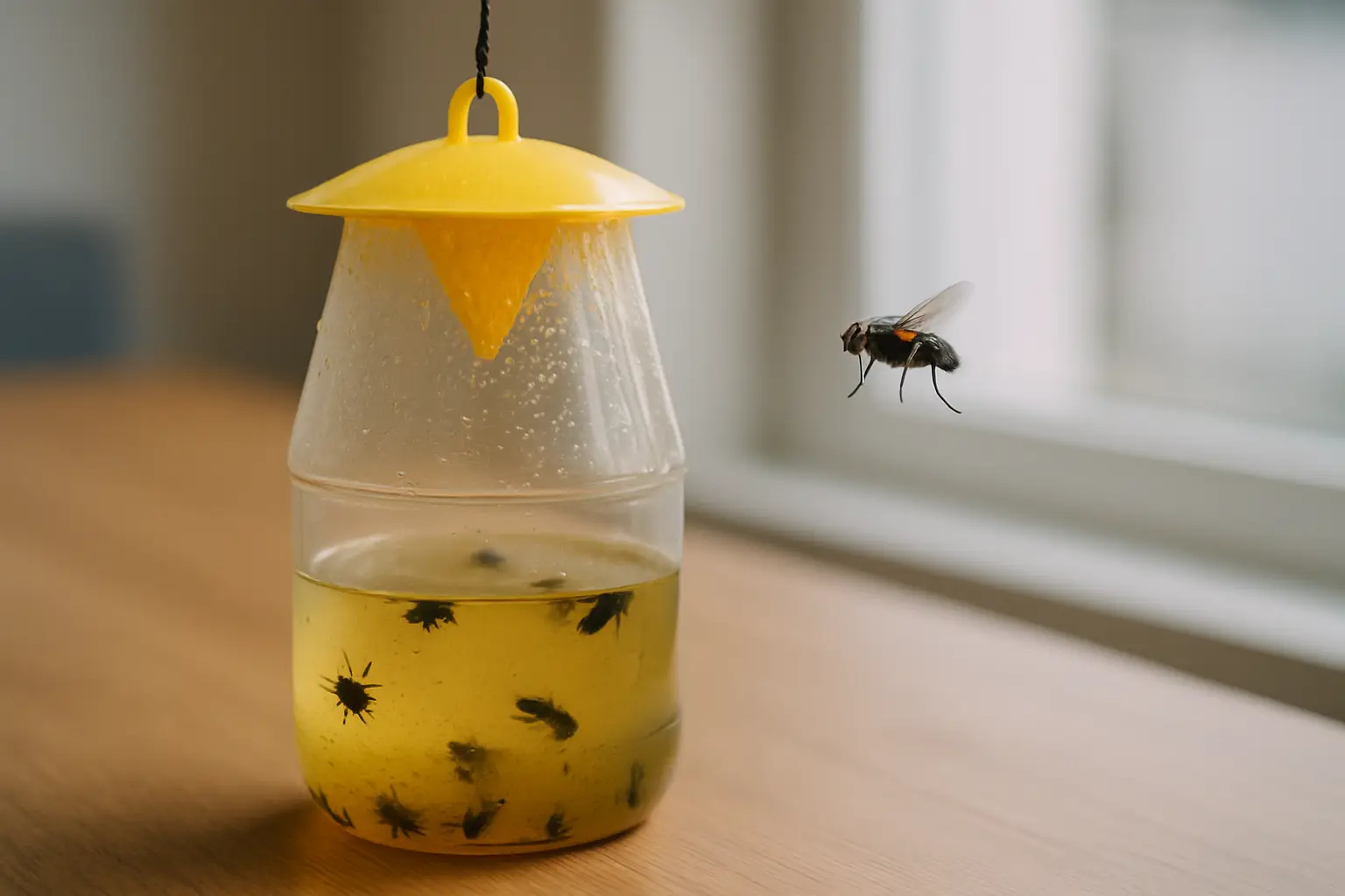 Cómo usar trampa para moscas y que sí funcione