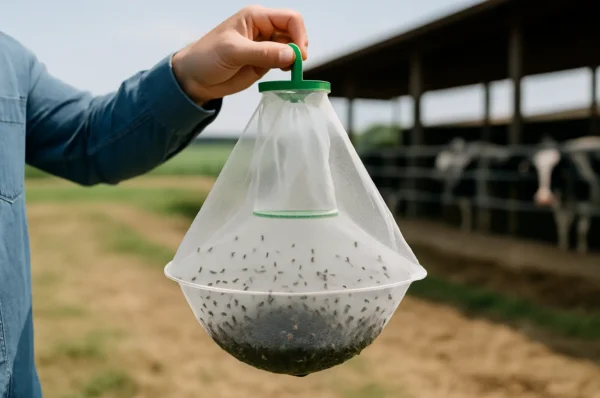 Control de moscas en fincas sin venenos