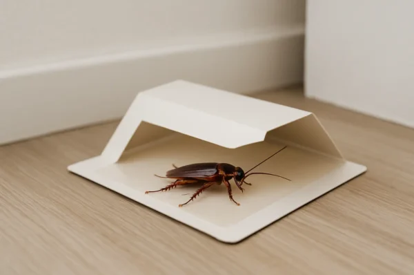 Trampa adhesiva para cucarachas: úsala bien