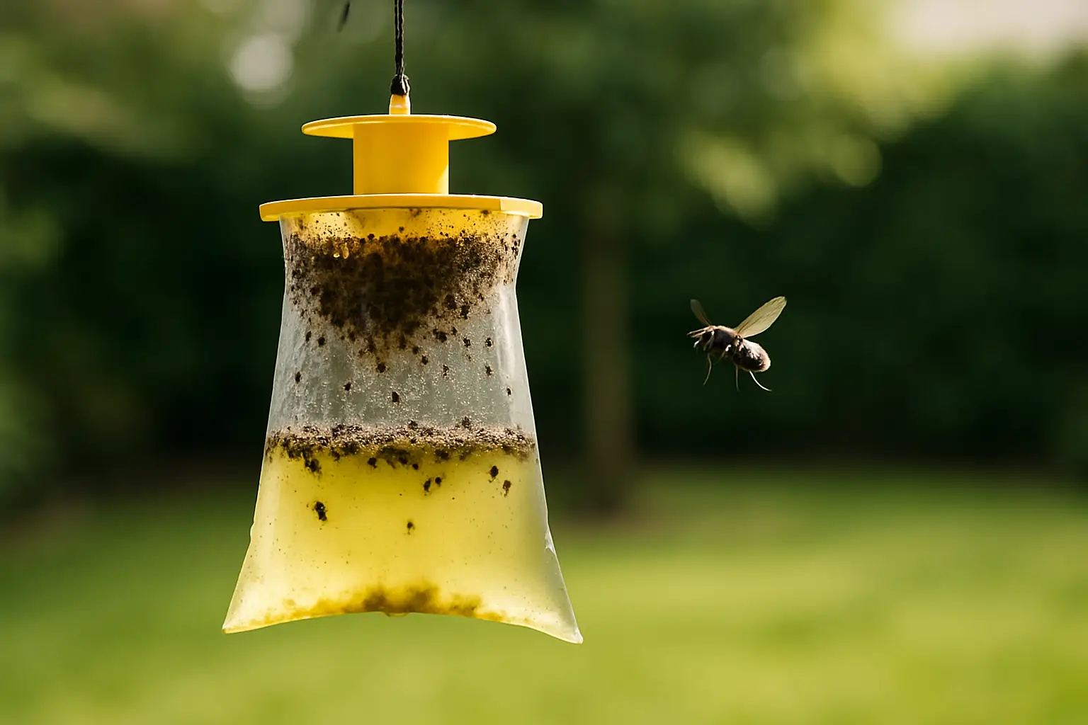 Trampa para moscas exterior: que sí funciona