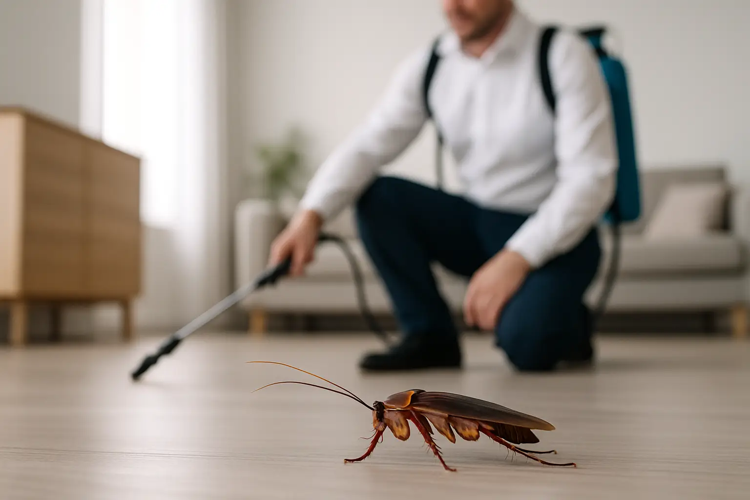 Que las cucarachas se vayan de casa: sí se puede