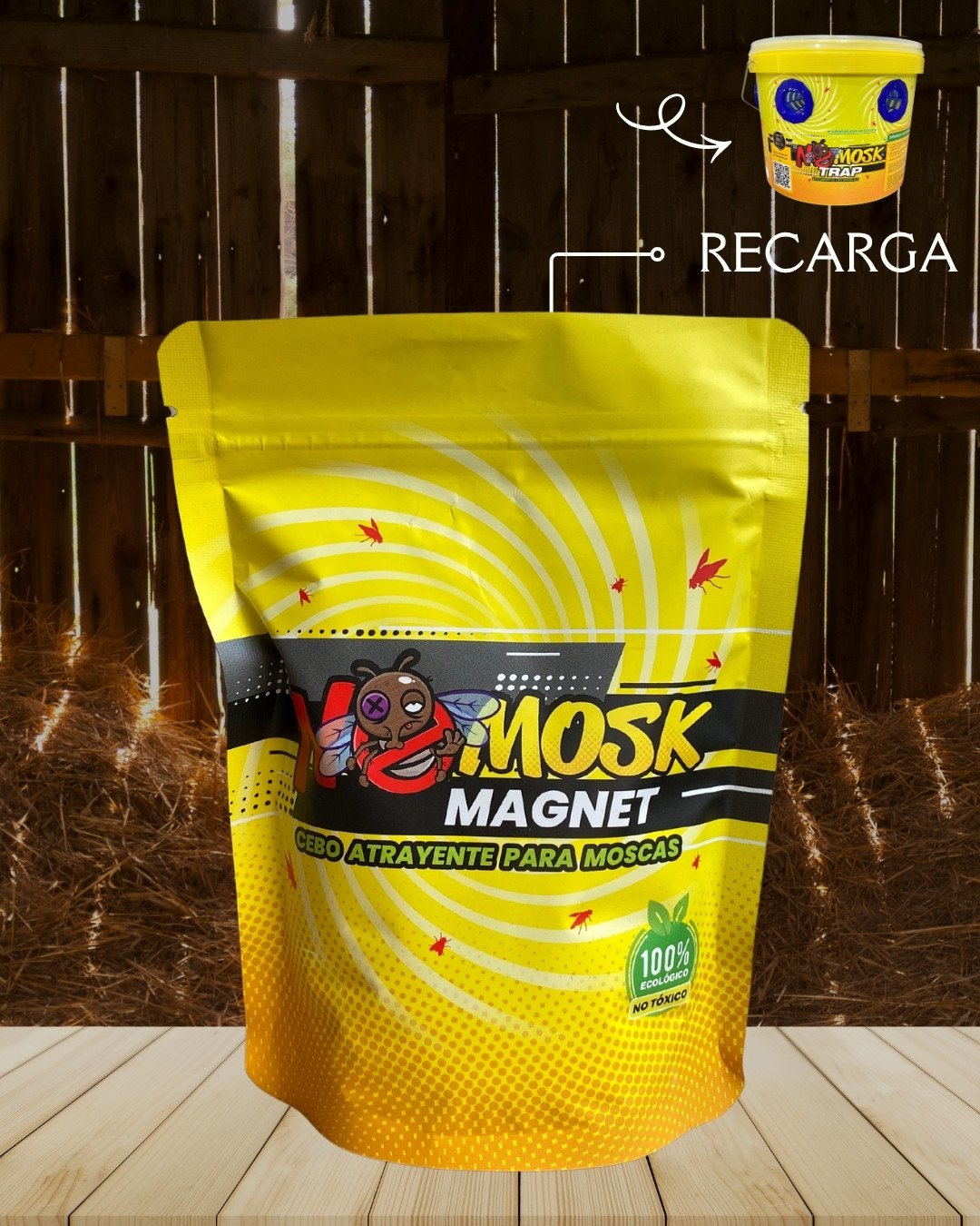 NoMosk Magnet Grande | Recarga Cebo Atrayente